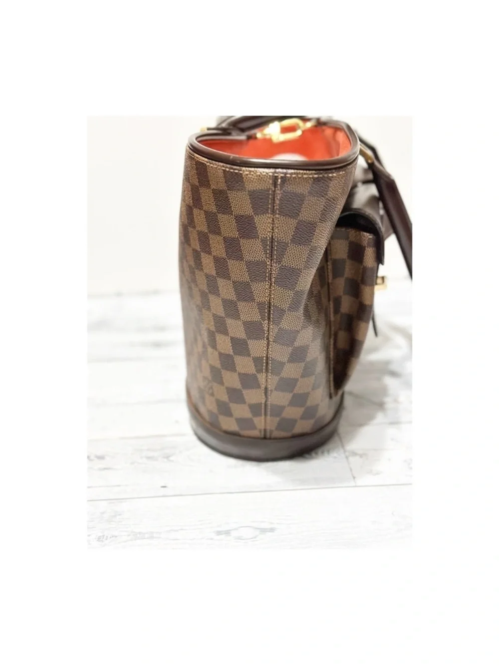 Louis Vuitton Manosque Damier GM Handbag Purse